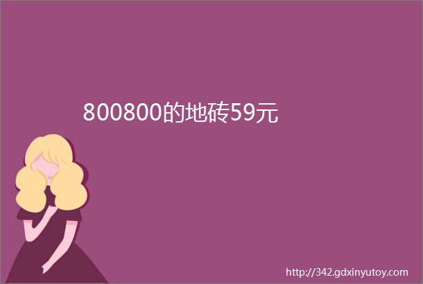 800800的地砖59元