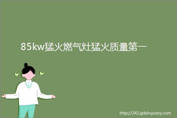 85kw猛火燃气灶猛火质量第一