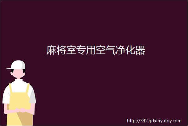 麻将室专用空气净化器